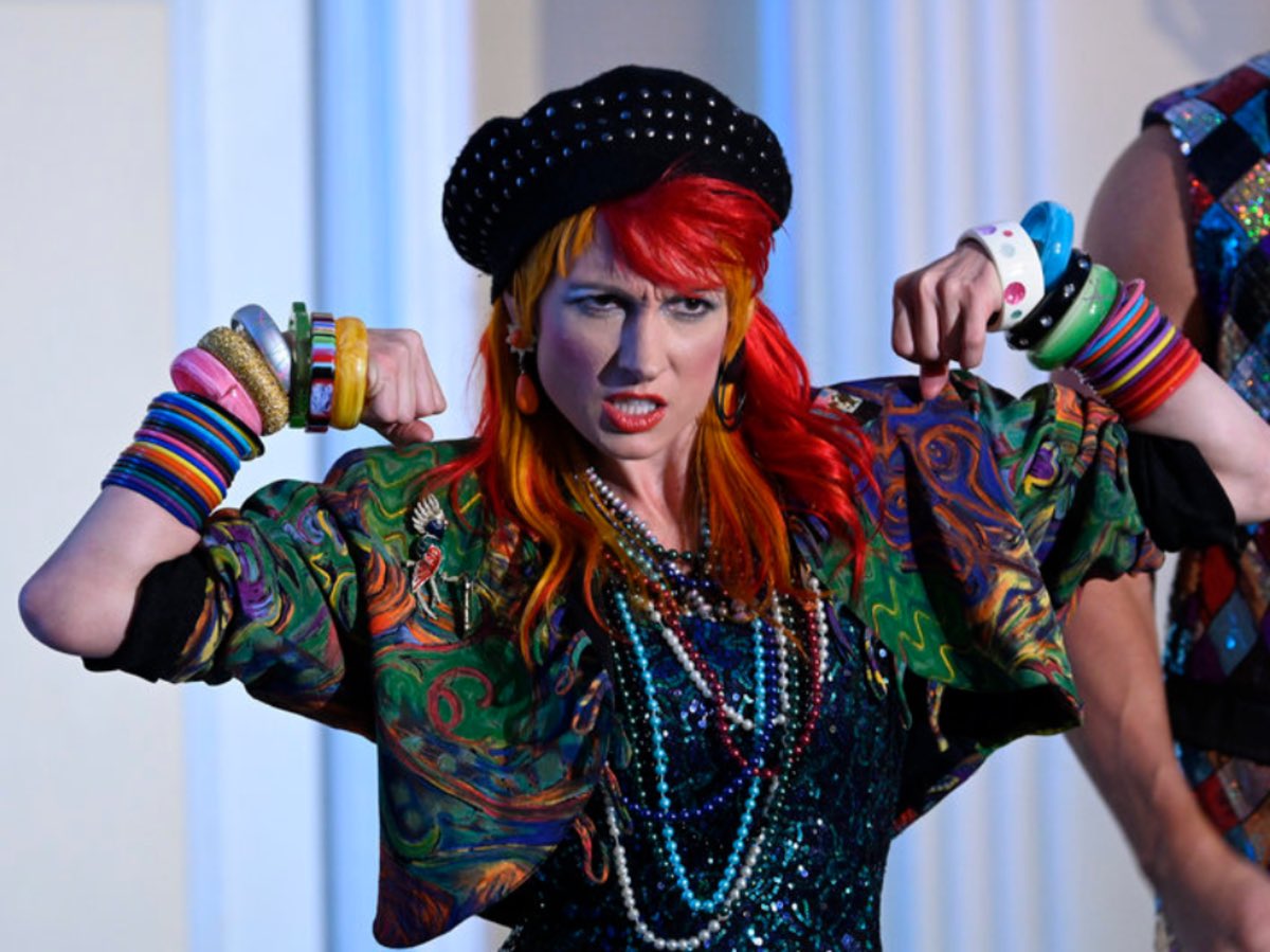 We’ll always have Becky Lynch as Cyndi Lauper. #YoungRock