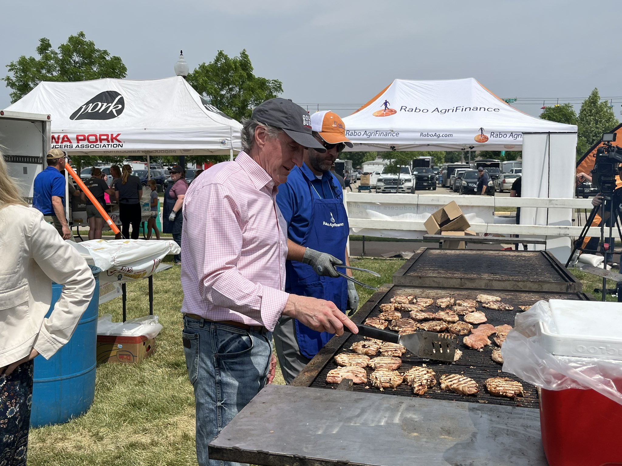 Doug Burgum Kathryn and I had a fantastic time visiting the World Pork Expo at the Iowa State