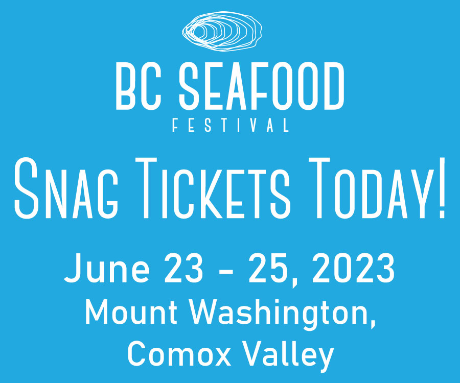 Do you have your tickets? 

Don’t miss this year’s <a href="/BC_SeafoodFest/">BC Seafood Festival</a> at Mount Washington, BC and the #WildPacificHalibut events:

June 23rd: Wild About Halibut! Halibut Demo and Lunch

June 24th: Wholey Halibut Master Class

showpass.com/e/bc-seafood-f…

#BuyBC