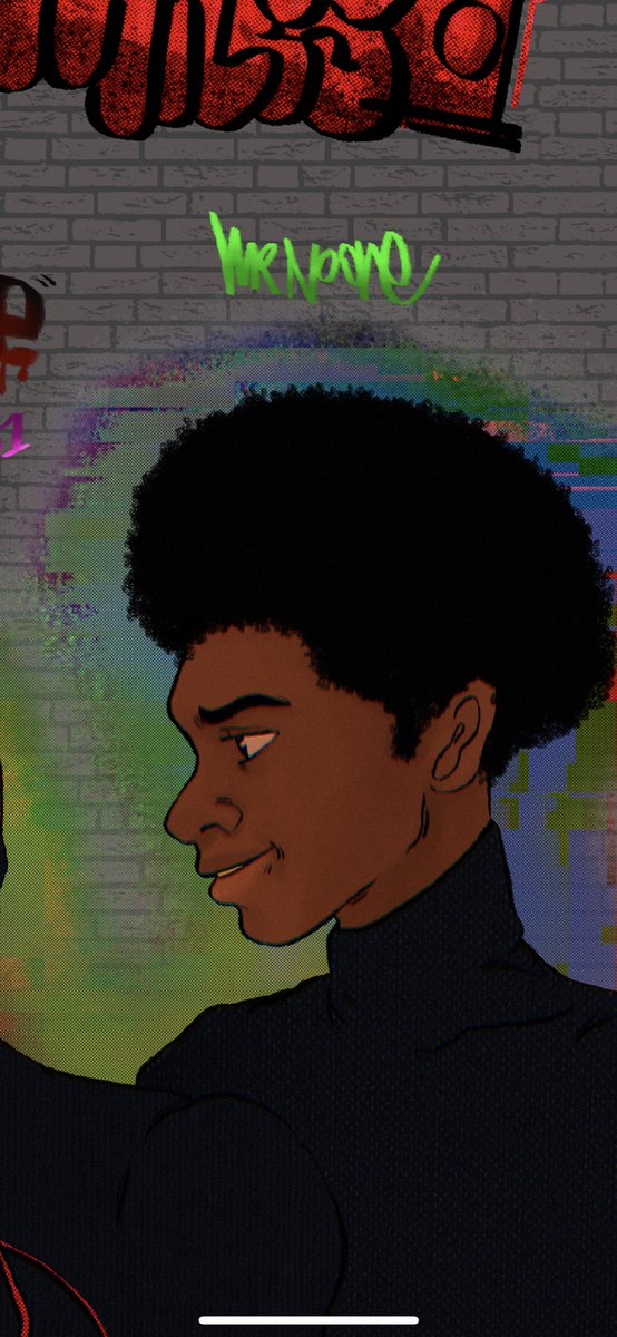 leafcooler's tweet image. atsv was so amazing posting my miles drawing here :] 
#AcrossTheSpiderVerse #MilesMorales