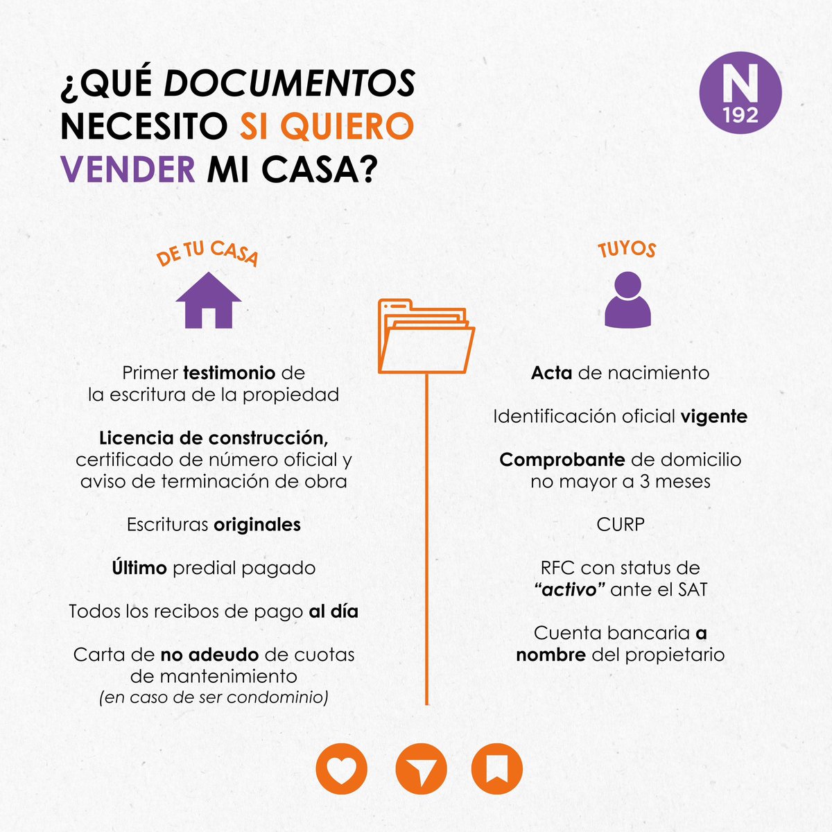 Información que cura. 🥰

¡Acércate a nosotros, te ayudamos y asesoramos en la compraventa de inmuebles!
📞55 7600 6500
📧notaria192@notaria192.com.mx
🌐notaria192.com.mx 
#Notaría #Edomex