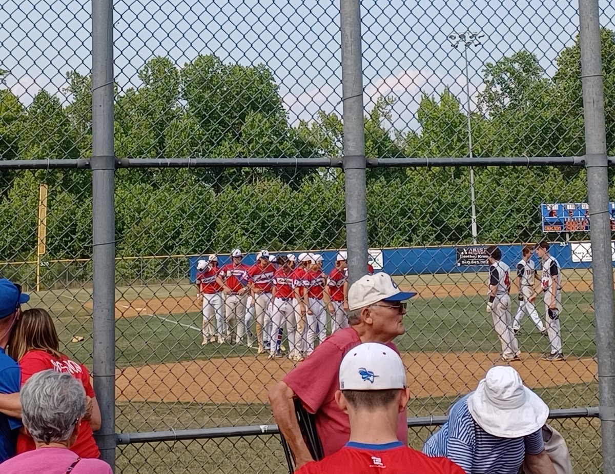 CAVSofCHS's tweet photo. Great Job CAVS! The baseball team advances to the state championship tomorrow at 11 am against New Kent. The game will be at Riverbend HS. https://t.co/VO9lTGRnuY
