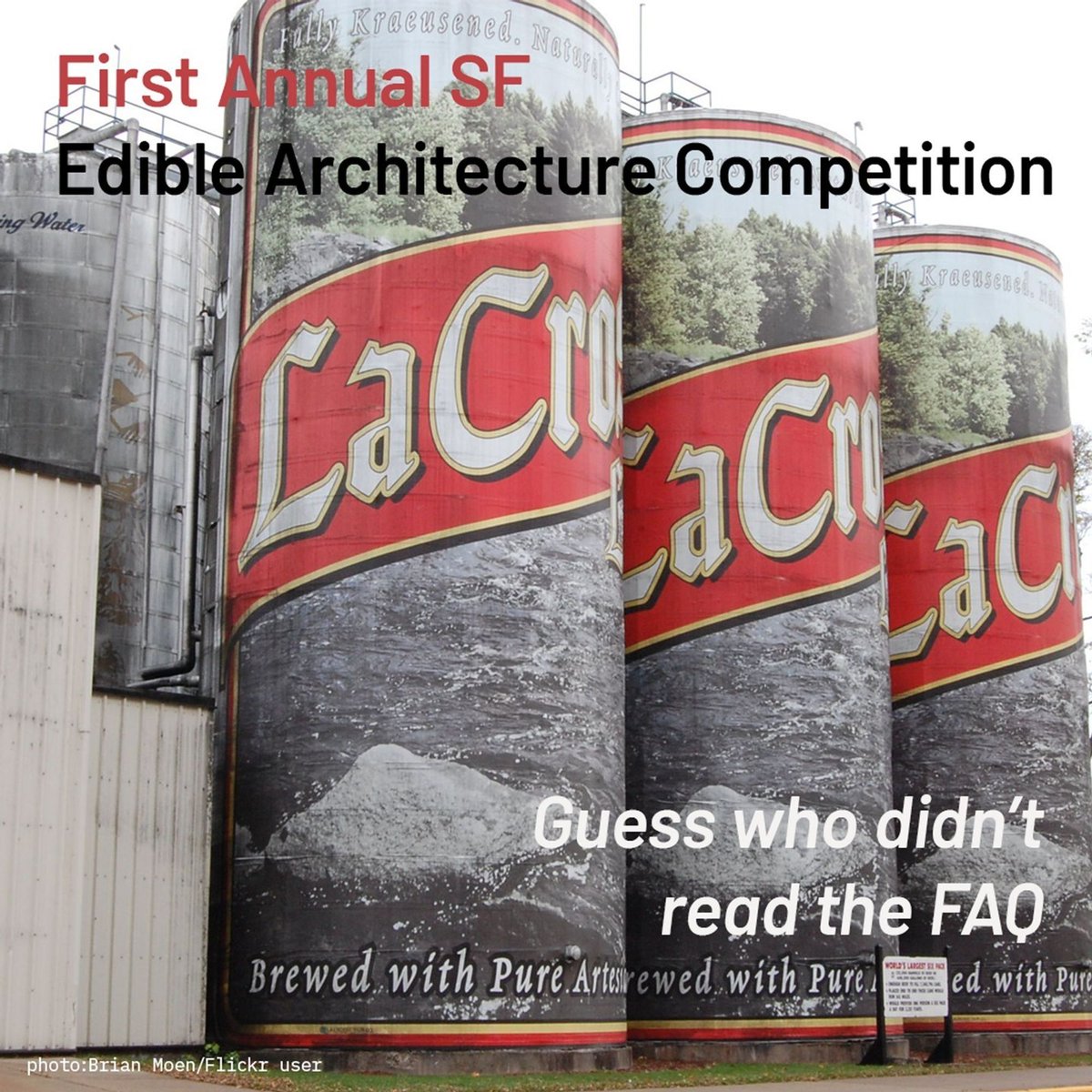 It's not buildings in the shape of food, it's food in the shape of buildings. Enter for free-  the SF Edible Architecture Competition. Kids, Pro &amp; Amateur divisions. Register by June 7. Win prizes! Judging and exhibition on June 10. #ediblearchitecture

masonkirby.com/ediblearchitec…