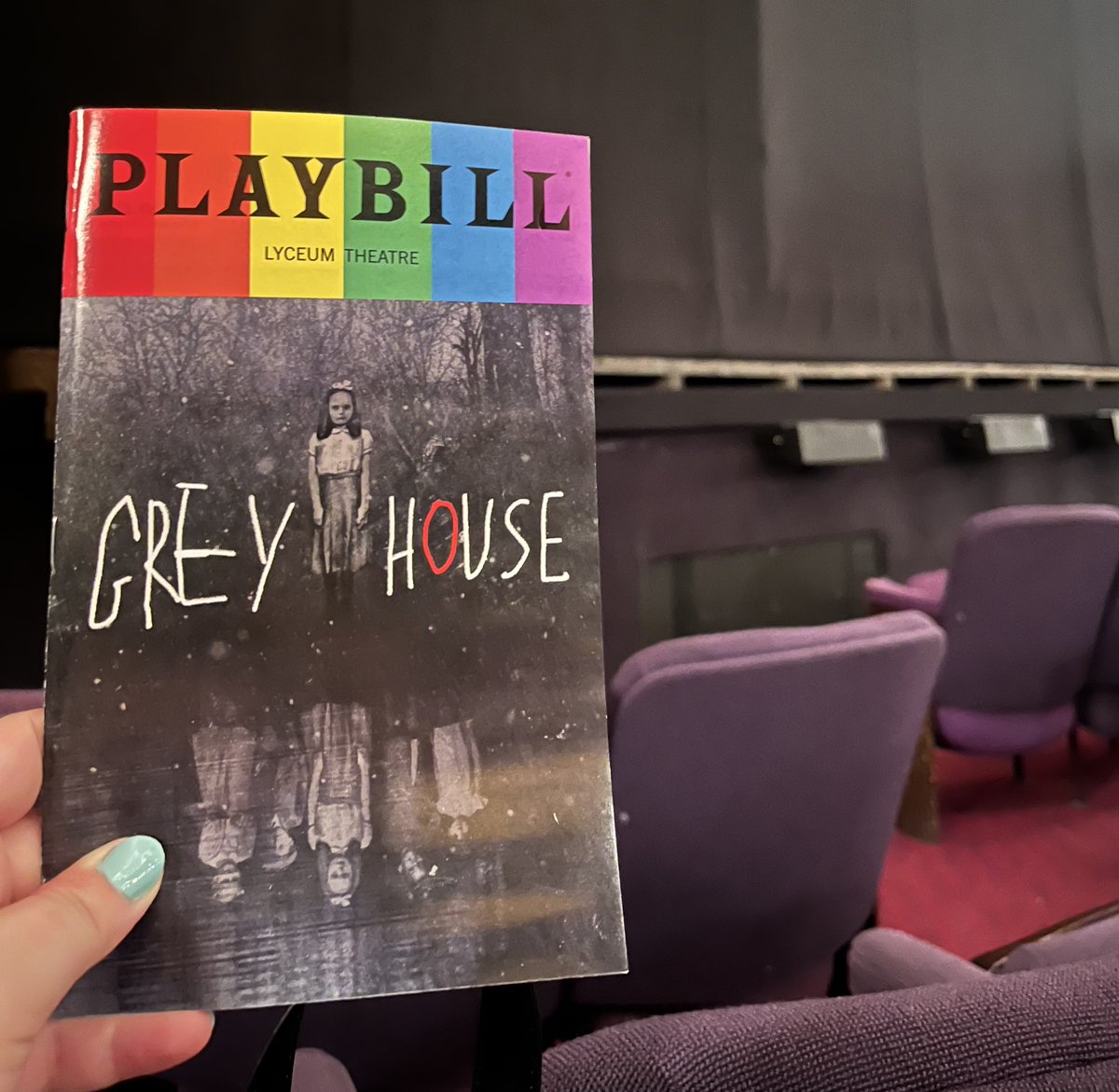 Helaina Hovitz Regal (@helainahovitz) on Twitter photo Ok guys, it's a long shot, but if you want to discuss The Grey House on Broadway—theories, ideas, reactions—send me a DM (I've never been on Reddit)! The horror fan & author in me has been thinking about this A LOT since I saw it! #GreyHouseBway #thegreyhouse <a href="/GreyHouseBway/">Grey House Broadway</a> Ok guys, it's a long shot, but if you want to discuss The Grey House on Broadway—theories, ideas, reactions—send me a DM (I've never been on Reddit)! The horror fan & author in me has been thinking about this A LOT since I saw it! #GreyHouseBway #thegreyhouse <a href="/GreyHouseBway/">Grey House Broadway</a>