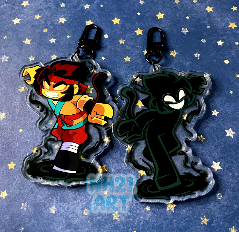 NinjaHaku21_Art's tweet photo. Less than 10 keychains are left for the double sided MK/Curse one!! ✨

Link: https://t.co/IBrVUnC0nF https://t.co/bkCbBzjuQ0