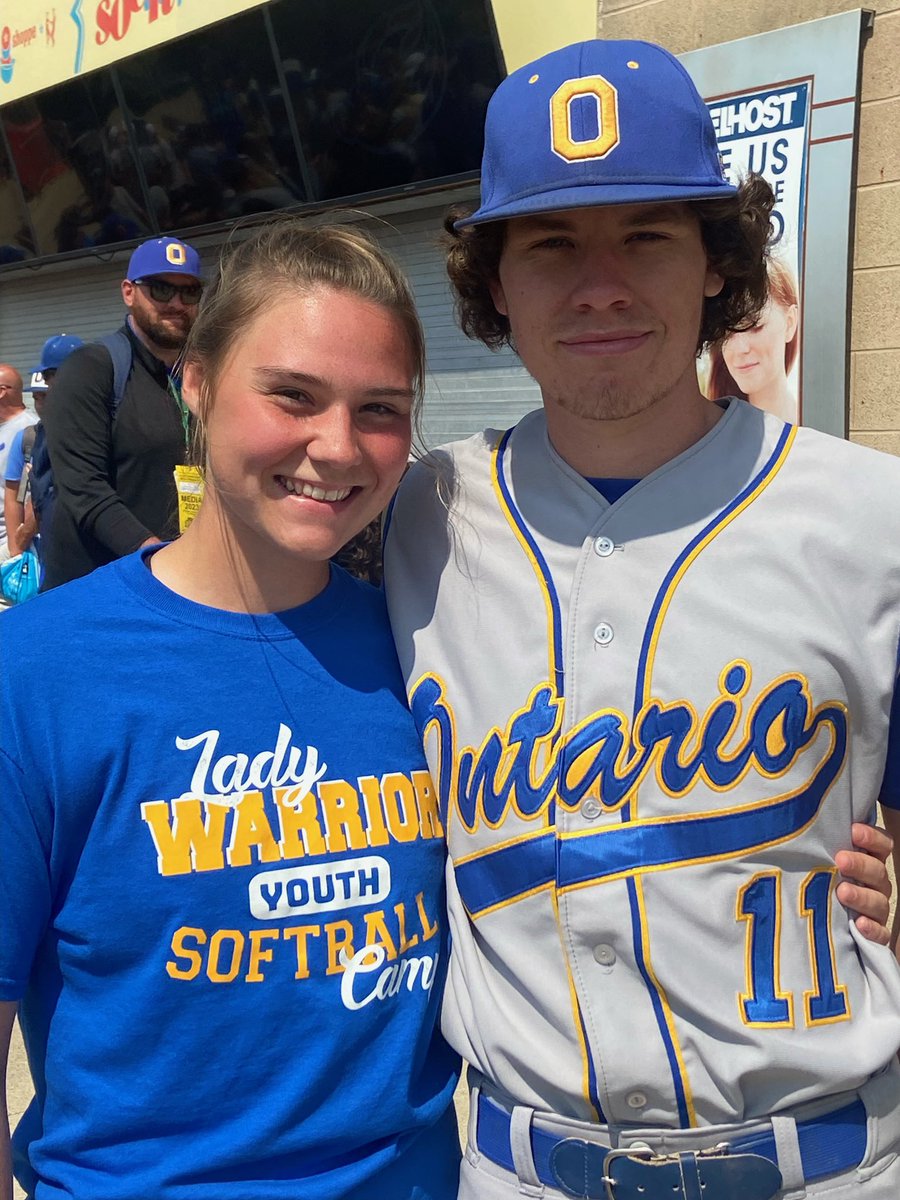 @ONTBaseball Heading to the ship!!!! Proud girlfriend moment. #gowarriors #WhyNotUs