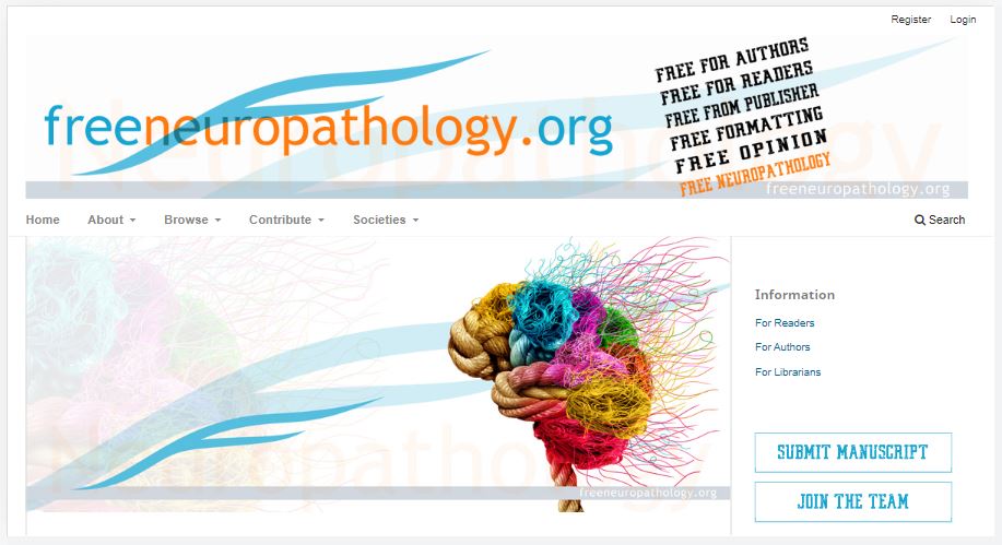 pkp's tweet image. It&apos;s inspiring to hear how #OJS is being used for #ScholarlyIndependence &amp;amp; increase of #ScholarlyPublishing reach!

Here&apos;s a community share from @unkej about @FreeNeuropatho&apos;s indexing &amp;amp; #DiamondOpenAccess! 

ow.ly/oTgM50OKM8f

Now a PKP feature thread &amp;gt; 🧵 (check ALT)