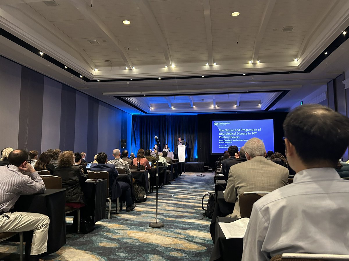 Superb talk by <a href="/RudyCastellani/">Rudy Castellani</a> on neurologic disease in professional boxers.