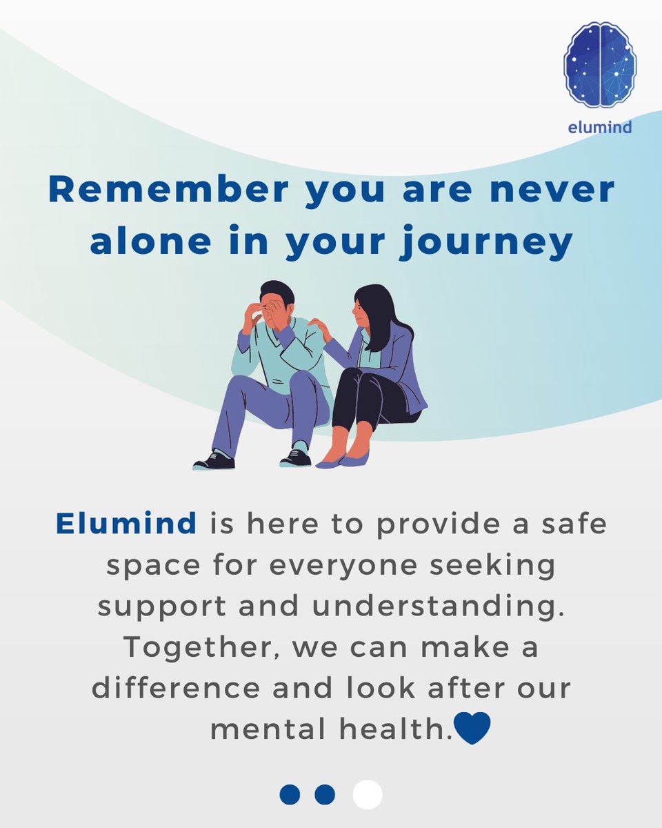 Mental Health Matters 💙
elumind.com
Call us at 604-220-8866 For a Free 15-mins Phone Consultation
Please email us: contactus@elumind.com
#elumind #elumindcentres #depression #mentalhealthclinic #dr_edalati #mentalhealth #anxiety #autism #adhd #ptsd #neurofeedback