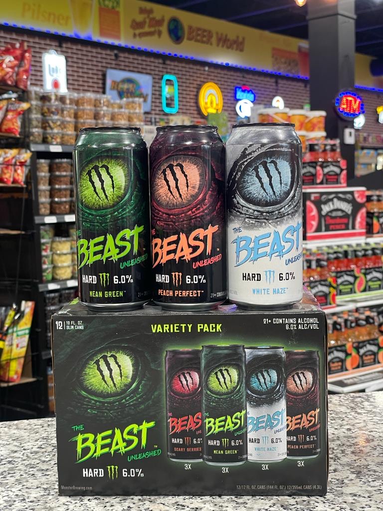 BeerWorldStore's tweet photo. The Beast Unleashed Monster Seltzer
The flavored malt beverage contains 6% alcohol. Zero sugar, 3 to 4 grams of carbohydrates.
@MonsterEnergy
#beerworld #beer #seltzer #monster #beernerd #instabeer #craftbeer #redemption #cigars #newyork #hudsonvalley #shoplocal https://t.co/1UwSuRvelY