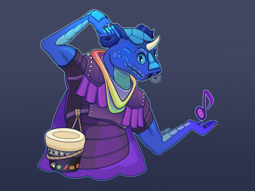 TheSlimeologist's tweet photo. DnD character commission for @Tjbergle https://t.co/hgRqNIfx0J