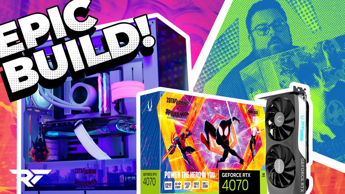 We took the collaboration between @ZOTAC_USA and Spider-Man™: Across the Spider-Verse (which is in theaters now!) to a WHOLE new level. Thanks to @nzxt @IntelGaming @kingstontech @GlobalLianli and @SpiderVerse we made the most EPIC video!

Watch now- youtu.be/BYLfUePpz8Q