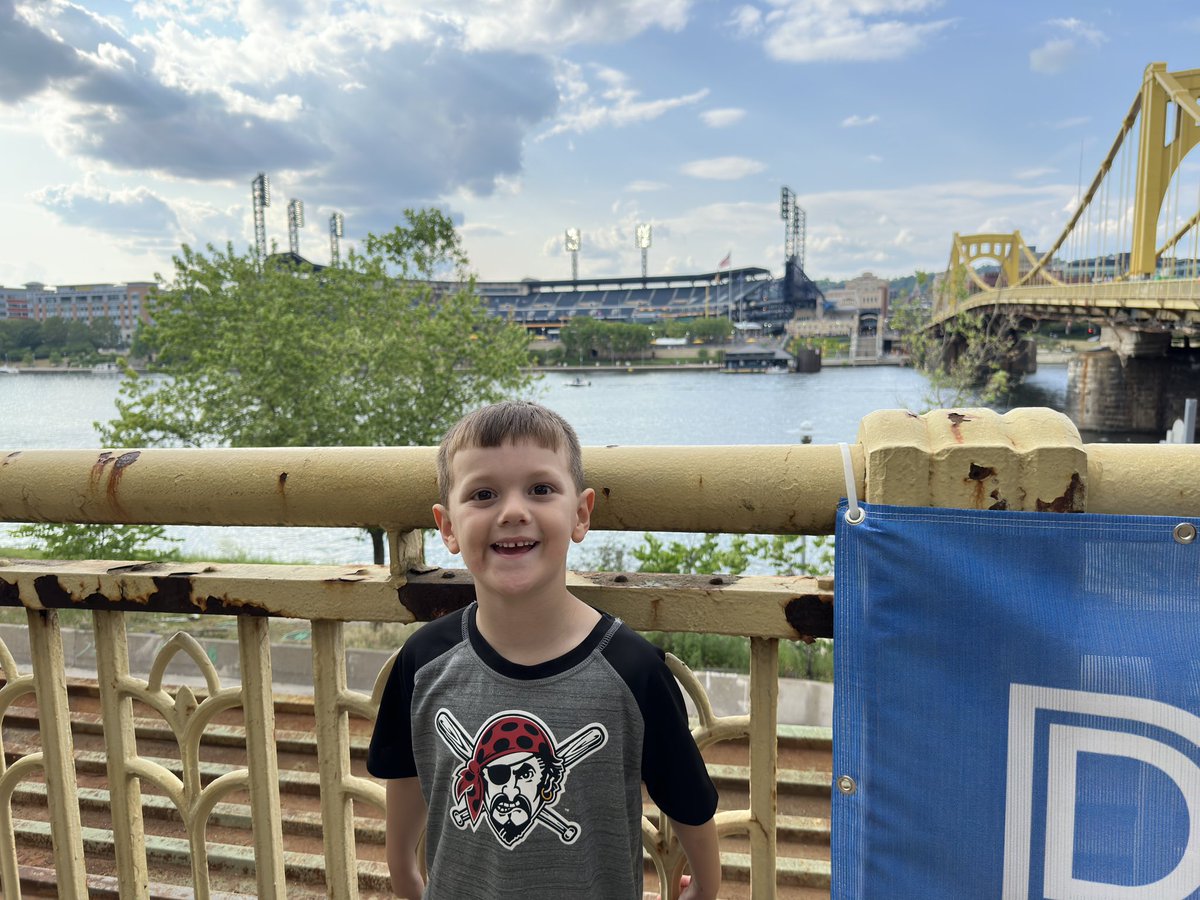 ryost45's tweet image. On the way to his first @Pirates game!  #LetsGoBucs #RTJR