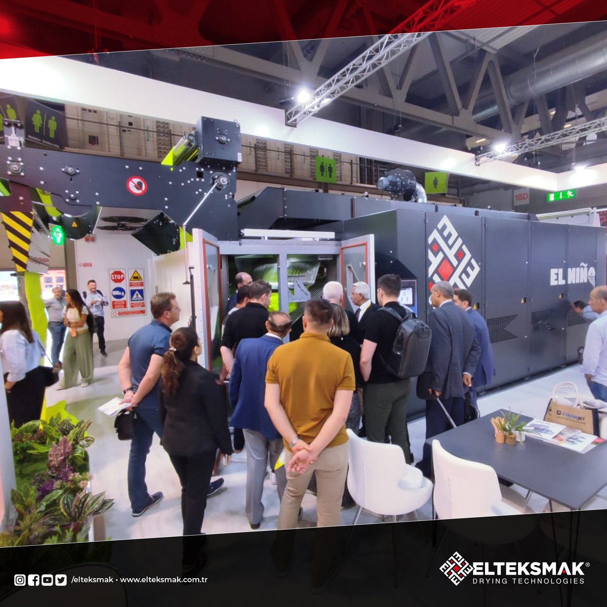 elteksmak's tweet photo. We are grateful to all customer visited our booth within the first and second day of #ITMA2023. You are most welcomed to visit us order to meet with our new technologies. "Hall 18 - C301"
#elteksmak #itma2023 #tekstil #stenter #tekstilmakine #fabric #textile #industry https://t.co/TvvKqPLrAR