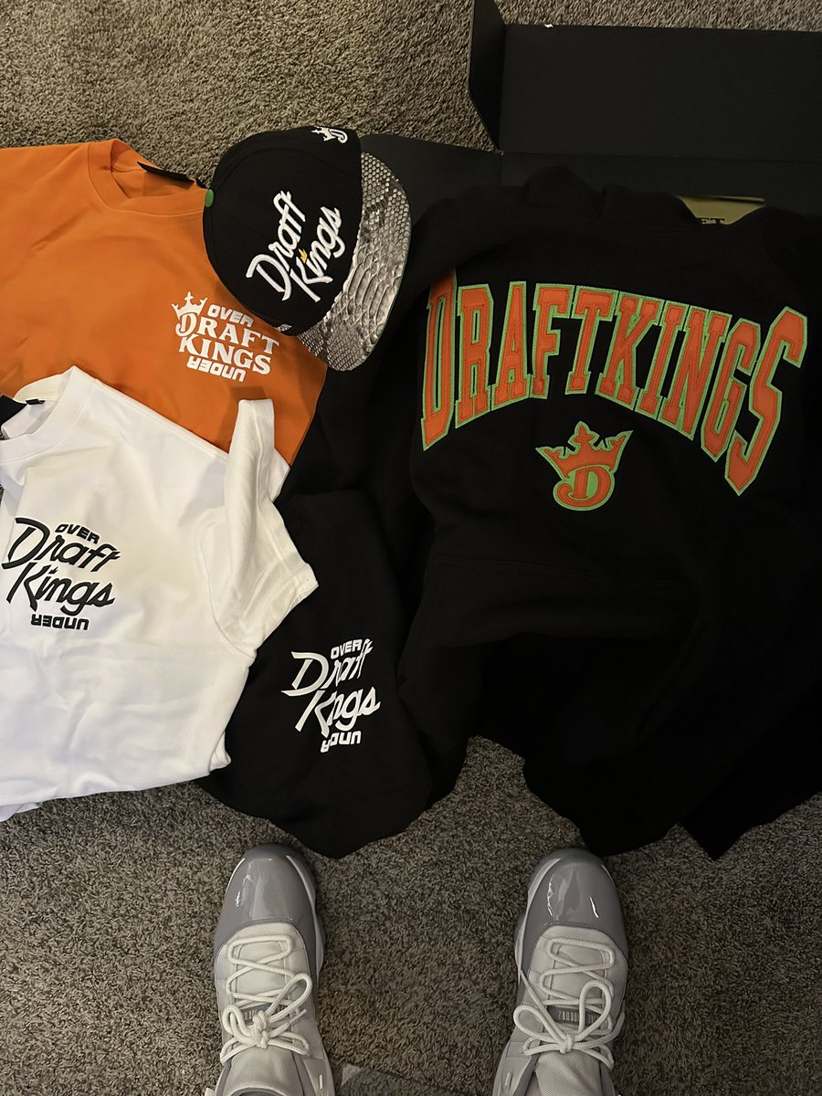 Thanks for the gear <a href="/DraftKings/">DraftKings</a> and  <a href="/Iam_SetFree/">$et Free</a> but I need some of those 🔥🔥🔥 7 lids Free!!!!!