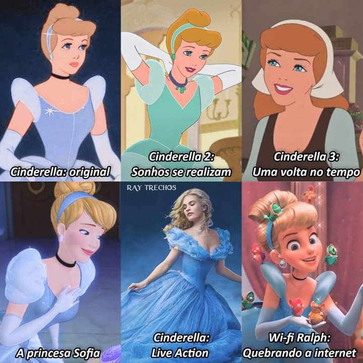 Princesa feia da disney