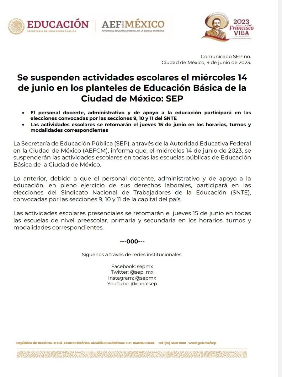 Autoridad Educativa Federal CDMX tweet media