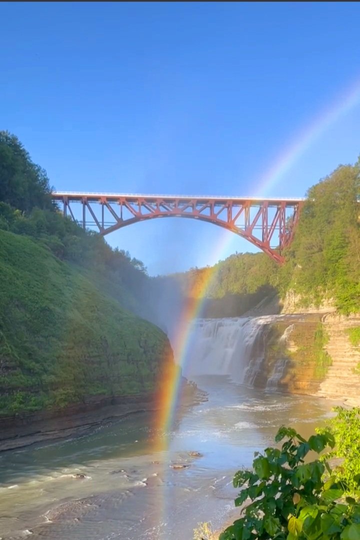 Letchworth State Park, NY
Beautiful rainbow 🌈