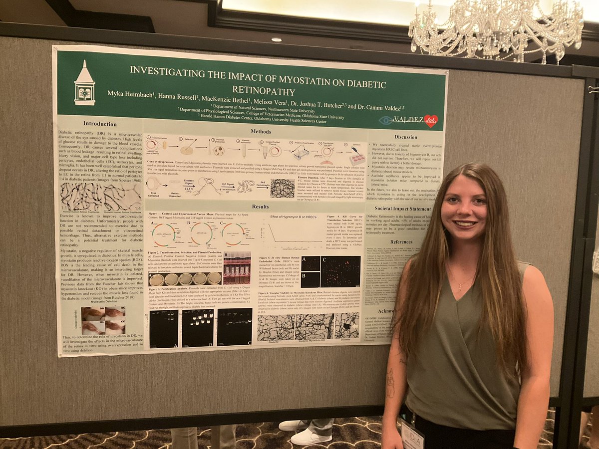 Had a blast road-tripping and science-ing with <a href="/MykaGracee/">mykaa</a> for the Central IDeA States Regional Conference. #ValdezLab #goingplaces #fightingblindness #womeninstem #labladies <a href="/NSURiverHawks/">Northeastern State</a>