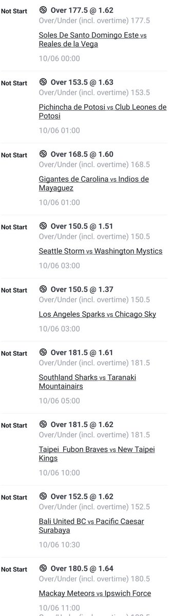 SportyBet: 4D179555  | Odds @ 641.13
Events: Game Total Over
==========================
CL: 85% , Gamble RESPONSIBILY!
==========================
💚 &amp; R/tweet