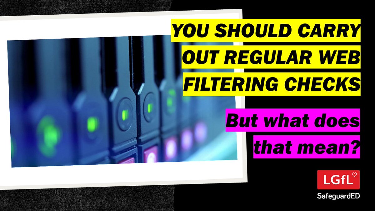 LGfLSafeguardED's tweet image. Plse RT!! #KCSIE update video/resources at kcsie.lgfl.net
Lots of #schools have asked about #webfiltering since seeing KCSIE23 this week. 
Check our vid for this and all other changes + next steps
Much more KCSIE support soon from @LGfL
@educationgovuk #safeguarding