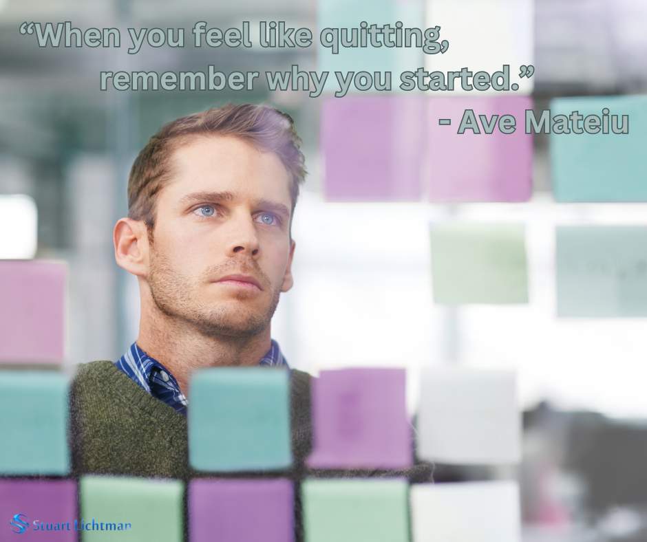 “When you feel like quitting, remember why you started.”  - Ave Mateiu #dontquit #motivation #makeyourlifea10 #doitforyou