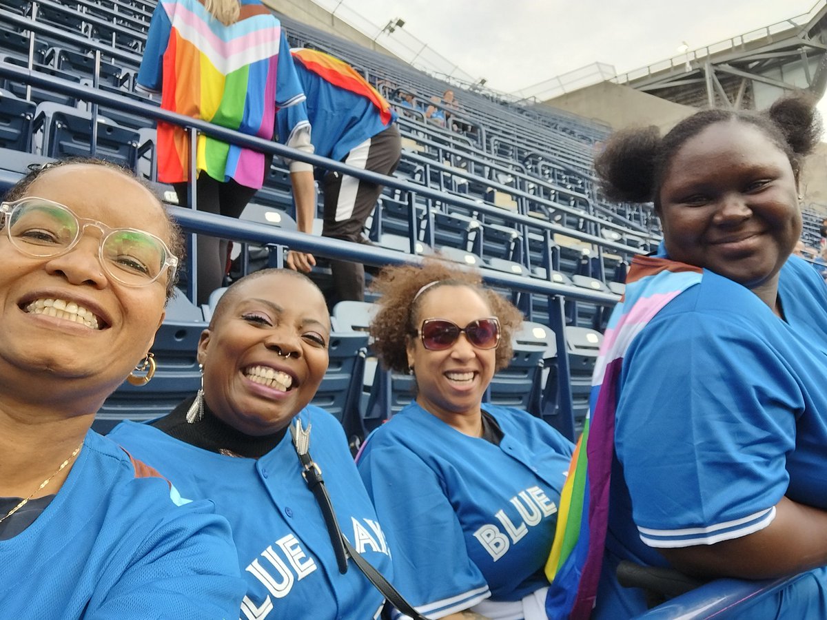 Happy PRIDE with love <a href="/BlueJays/">Toronto Blue Jays</a> #BlueJays #NextLevel #PrideNight #prideweekend