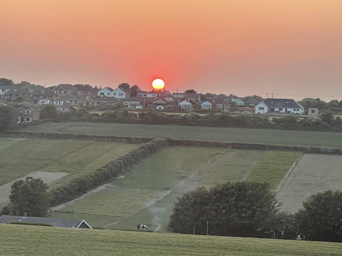Great sunset <a href="/VisitDover/">White Cliffs Country</a> <a href="/VisitKent/">Visit Kent</a> St Margaret’s at Cliffe