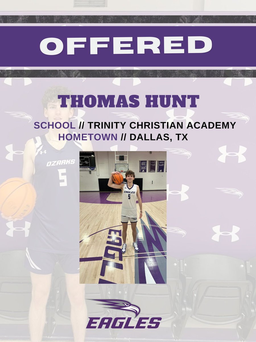 Grateful to say I have received my first offer from The University of the Ozarks! <a href="/Coach__JJohnson/">Jack Johnson</a> <a href="/TCATrojanHoops/">TCA.TrojanHoops</a> <a href="/LSEbball/">LONE STAR ELITE est.2015</a>