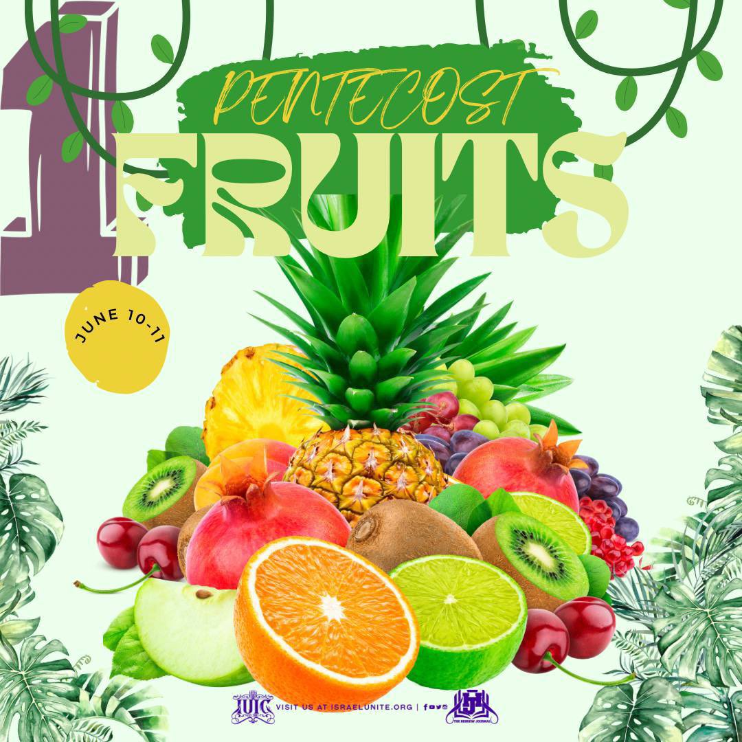 Christ said “We shall know them by their fruit.” 🍉👀🍇 Are you yielding good fruit or thorns and thistles? Find out more in the Hebrew Journal📓today. 

#HebrewJournal #IUICTV #IUIC #FirstFruit #CommandmentKeeper #FruitoftheSpirit #GoodWorks #Pentecost #FeastDays