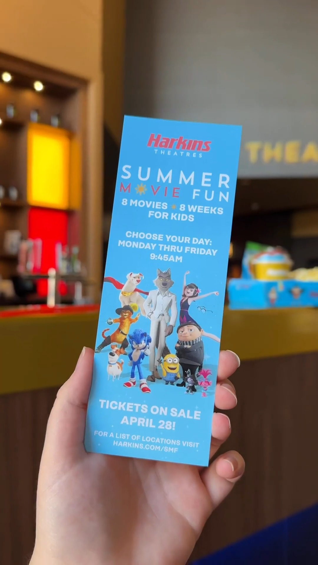 Harkins Theatres on Twitter "8 movies. 8 weeks. Just 1 per movie! 🤩🍿