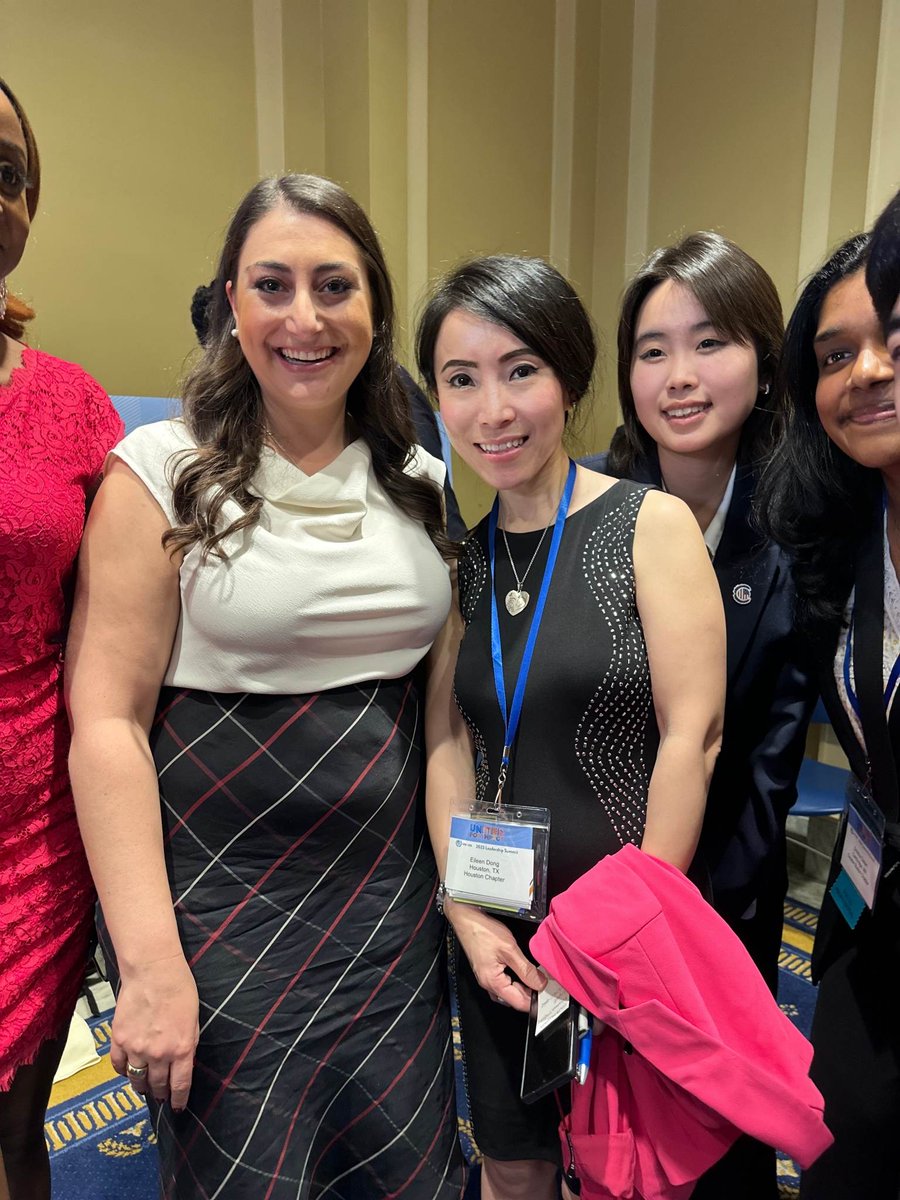 EileenDong8's tweet photo. #voicesinnumbers Honored to meet @SaraJacobsCA at the Congressional Welcome Reception.
On #AdvocacyDay we urged policymakers for support of #UnitedNations funding on #humanrights and more.
#EileenDongOfficial #HopePyxGlobal #USA4UN #UnitedForImpact @UNAUSA https://t.co/WRMKmNXEGG