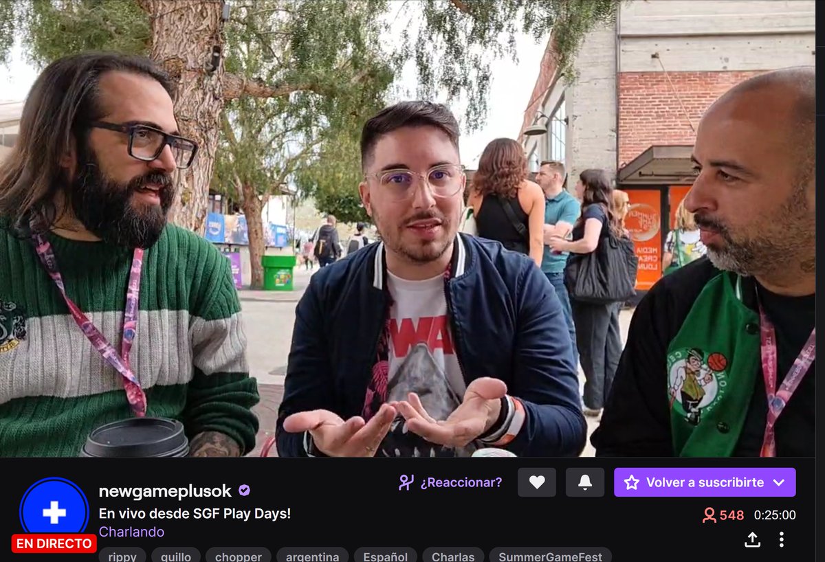 JulioRTD's tweet photo. Sigue la joda con los Chicos de New Game Plus!!! , Míralos , están en vivo!!!!
@NewGamePlusOK https://t.co/sZlqPx4Bsy