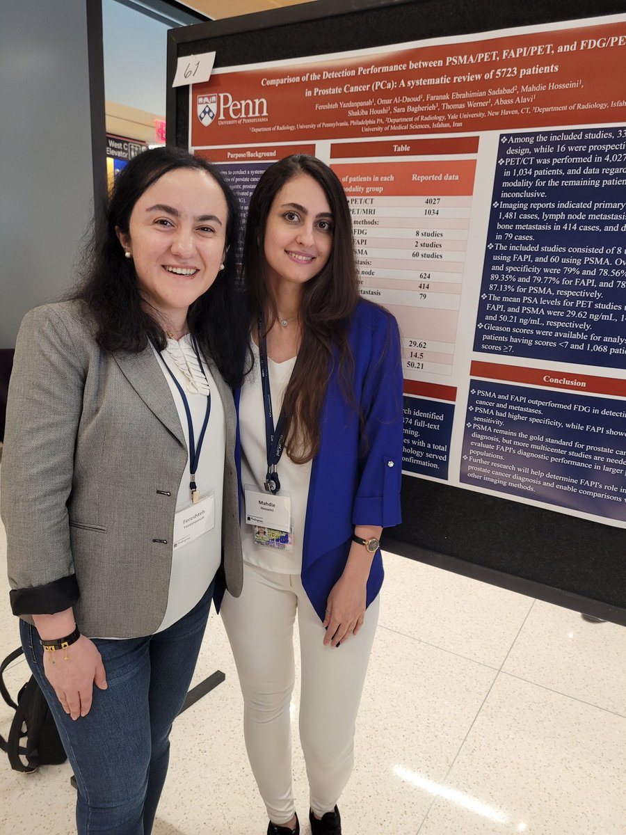 FYazdanpanah90's tweet photo. Had an amazing experience at the remarkable #Pendergrass symposium: insightful talks, honoring the legacy of Dr. Stanly Baum, presenting our research through a captivating poster, networking with esteemed radiology professionals, and capping it off with an enjoyable happy hour https://t.co/u3L0waqu8H