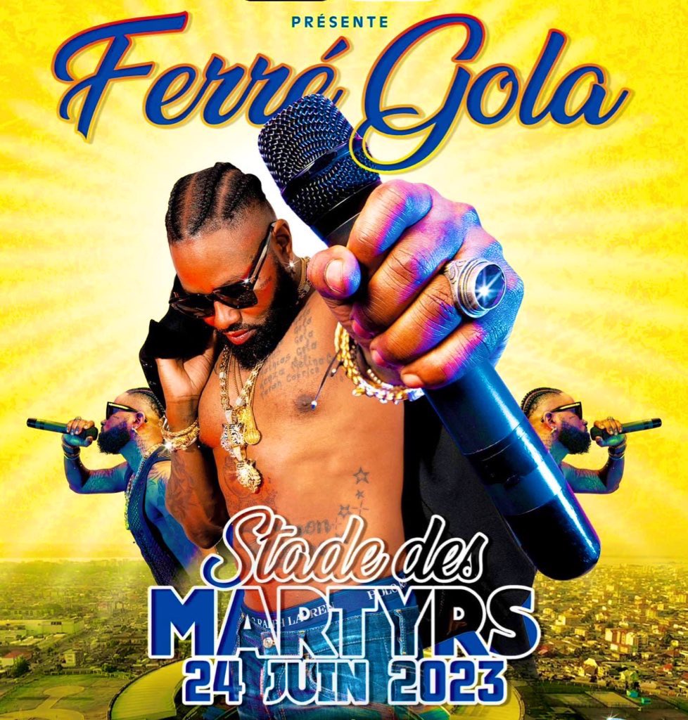 pepele_news's tweet photo. 🔴 PEPELE- #Musique | Le concert inédit de la star congolaise, @ferregola au #SDM, le 24 juin 2023 s’annonce très mouvementé. Vous êtes plutôt grand Public ou VIP ? #RDC #Kinshasa #kinbynight #pepelenewsevents✅ https://t.co/LX0U0R2TBc