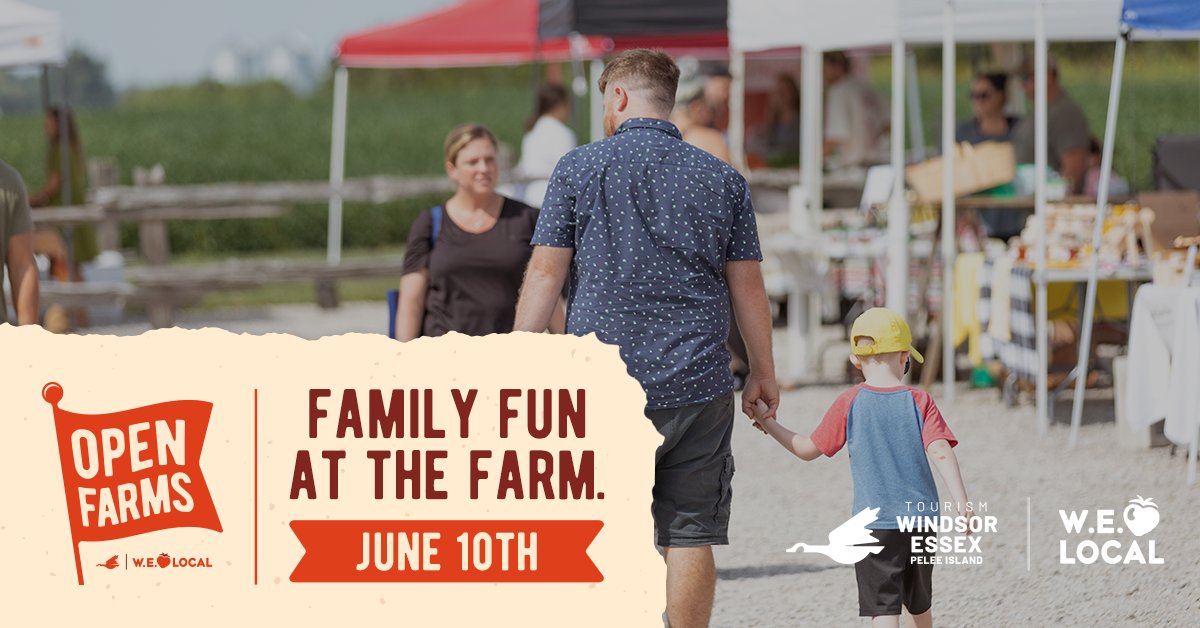 Discover the charm of local agriculture through 8 free experiences at the WE Heart Local Open Farms event TOMORROW! Meet adorable animals, pick fresh produce, get behind-the-scenes tours and more. Sign up for FREE at bit.ly/3LYI1XV