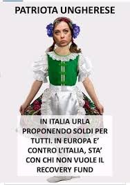 SenatoreF's tweet photo. @ChrisRicchiuti Ma quale orgoglio fascisti disonorate l'italia ..
Quando #meloni diceva no ai 200miliardi di aiuti pensava al #madeintaly? o a fare la solita forestiera fascista ..serva di #orban vergogna
@giorgiameloni falsa https://t.co/JG4P3C8C9D