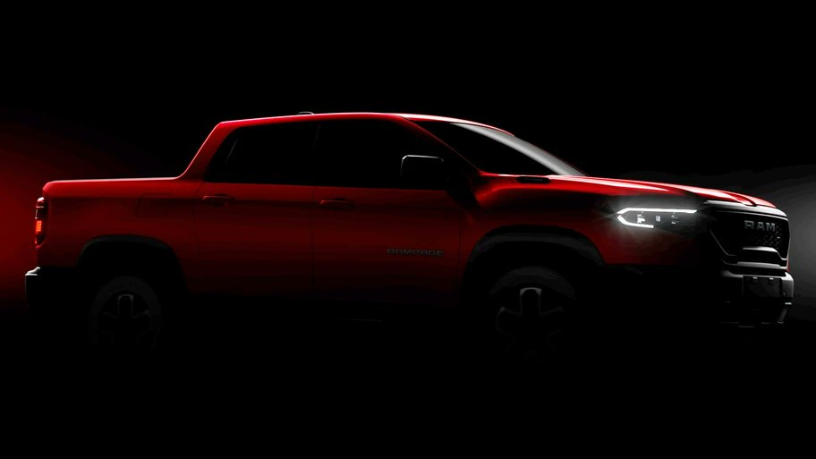 Autocosmos's tweet photo. #RAM 🤩 presentó la primera imagen completa de su nueva pickup la @RAM_MX 𝗥𝗮𝗺𝗽𝗮𝗴𝗲 👏 Se trata de su vista frontal, en la que se puede apreciar cierta influencia de la #RAM1500Rebel 🔥 aunque con un diseño de parrilla particular 👌🏻 👉https://t.co/86OxZA1k4c https://t.co/Dv4T8L0CQ6