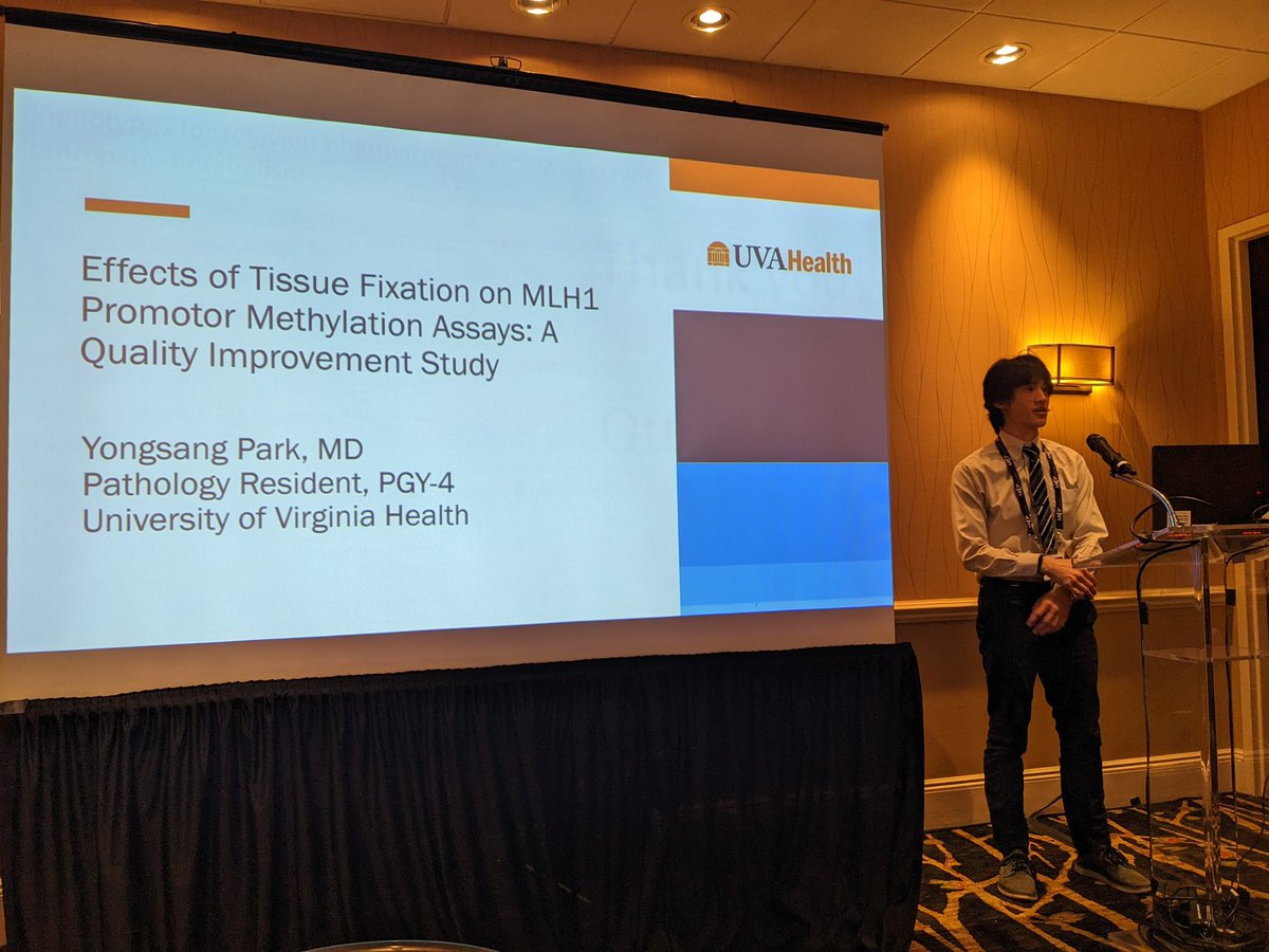 UVA_Pathology's tweet image. UVA pathology trainees presented at Academy of Clinical Laboratory Physicians and Scientists 2023 meeting, hosted by UVA in Charlottesville! Pictured below are PGY2 Kyle Hodge, PGY3 Yong-Sang Park, and PGY4 Ronald Devera #ACLPS2023