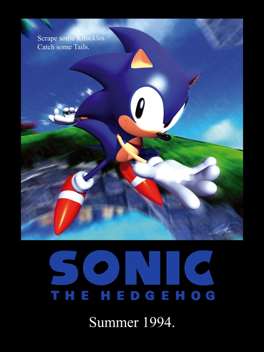 I made a quick concept of a Sonic the Hedgehog Movie teaser with this render https://t.co/B1RVJ7ZCQV https://t.co/rSJNMAHla3