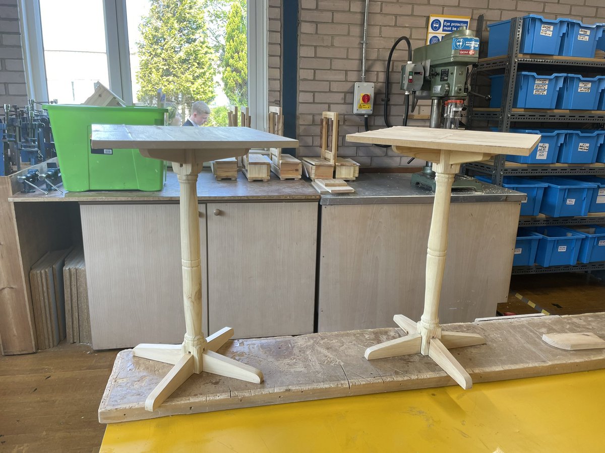 MrsMartin_Tech's tweet image. Some of @brannock_high @brannock_tech first cohort of Furniture Makers’ work.  Developing skills relevant to today’a workplace and also critical thinking and creative skills.