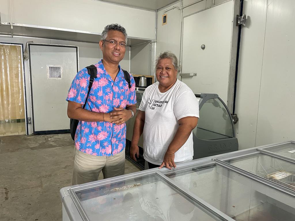 We would like to extend our gratitude and appreciation to Mr <a href="/Isrbasu/">Sudip Ranjan Basu🇺🇳</a>, Deputy Head, Subregional Office for the Pacific, <a href="/UNESCAP/">United Nations ESCAP</a> #ESCAP Pacific Office who visited #Tuvalu to officially launch the Tuvalu 🇹🇻 Cross Border Paper Less Trade Readiness Assessment Study.