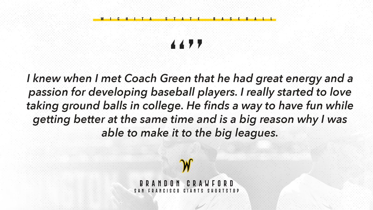 GoShockersBSB's tweet photo. High praise from one of baseball's best shortstops. https://t.co/BKW8Mr15iL