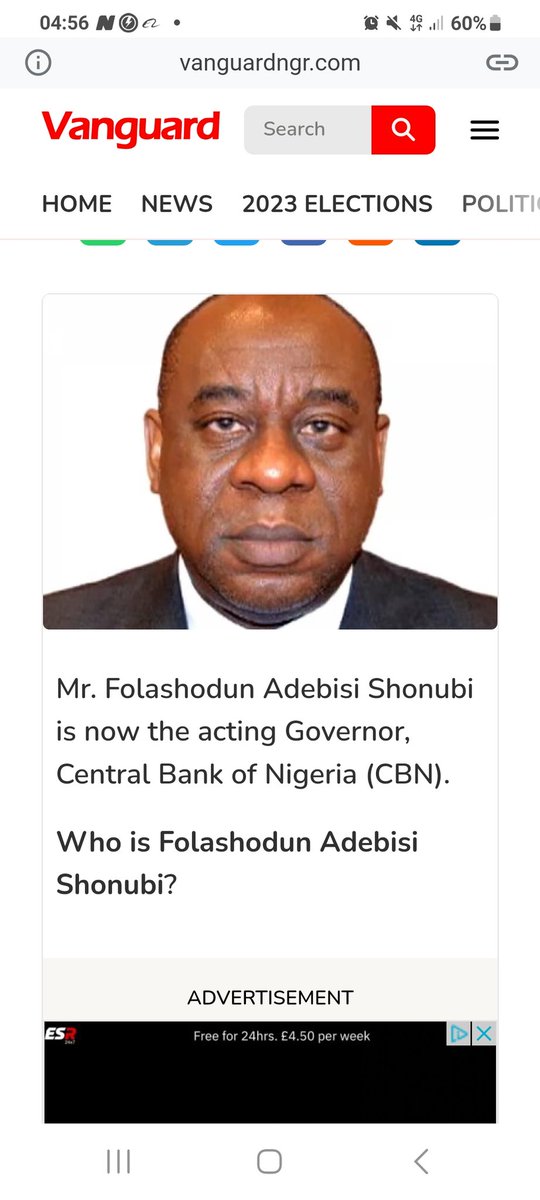 okotie_vera's tweet image. A mechanical engineer has been appointed to act as the head of Nigeria central bank to handle a dwindled banking economics. By the way What connection does managing financing has with a Mechanic?  I hope another nepotism or tribesmen mentality is not going to be implemented again