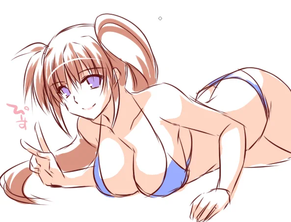 なのはさんピース☆