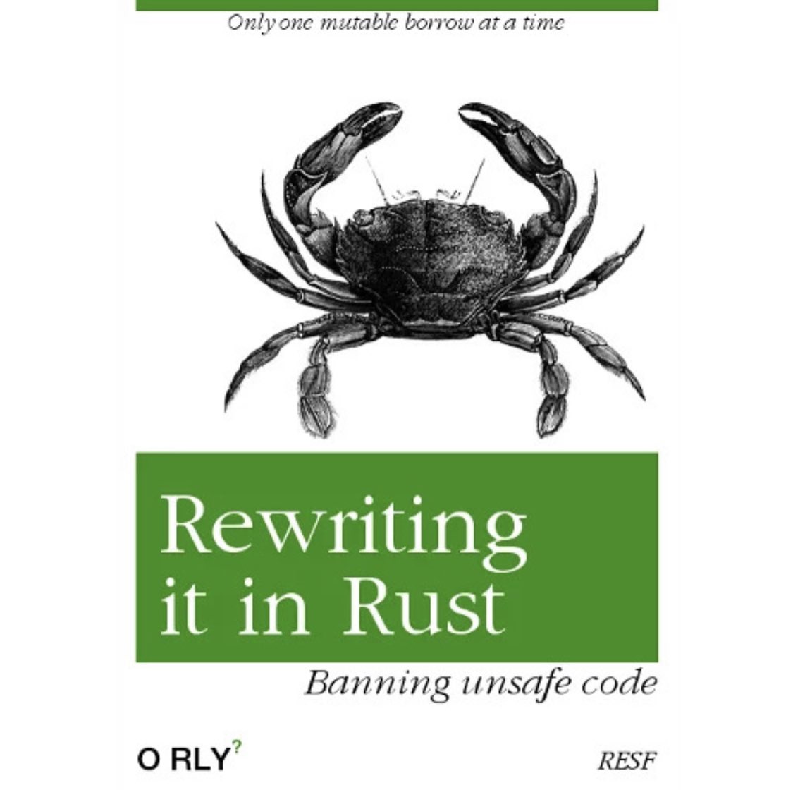 Just found a book that might solve world hunger
#rust #rustlang