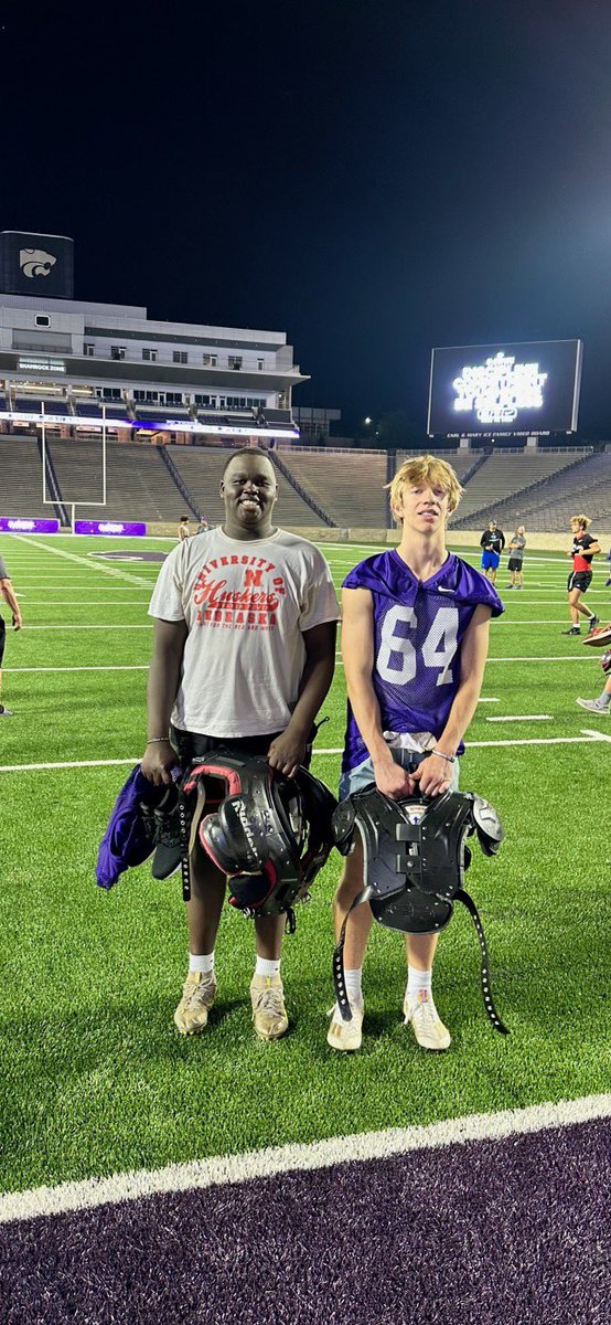 Had a fun time at the Kansas state camp!
