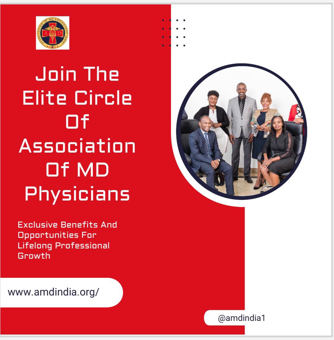 'Calling All MD Physicians! Join AMD as a Life Member for ₹2500/- One Time Payment. Exclusive Legal Benefits & Community Connections Await You. Register Now: amdindia.org/login/registra… #MDPhysicians #MedicalCommunity #JoinAMD'