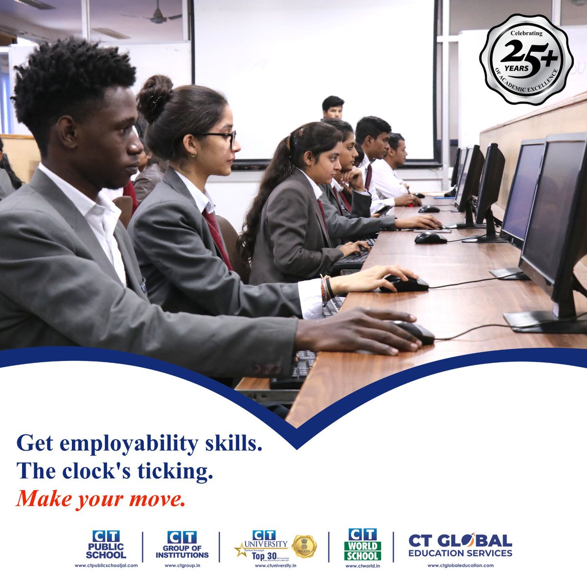 ctworldschool's tweet photo. ✈️🎓Join us and become employable! Here are the 5 skills employers want- and we offer them! 
#Communicationskills 💡
#Leadershipskills💡
#Empathy 💡
#Creativity💡 
#Problemsolvingskills💡
#ctgroup #morningpost #skills  #thinkpostive #thinkbig #ctu #ctws #ctps https://t.co/7OnO0a4LRk