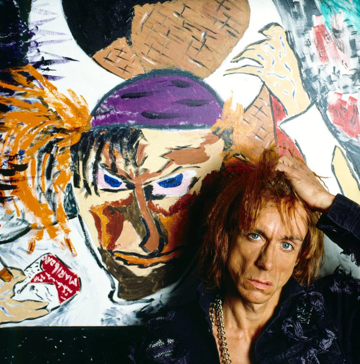 Iggy Pop, 1988. Photo by Lynn Goldsmith